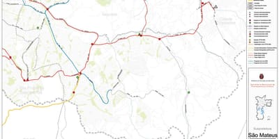 São Mateus São Paulo haritası - Toplu taşıma