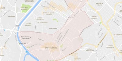 Santo Amaro, São Paulo haritası
