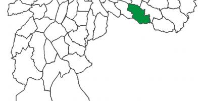 Sapopemba bölge haritası