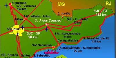 São José dos Campos airport haritası