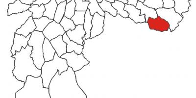 San Rafael bölgesinin haritası
