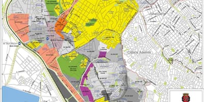 Toprağın Santo Amaro, São Paulo haritası - İşgal