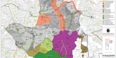 Toprağın İtaquera São Paulo haritası - İşgal