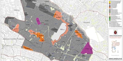 Toprak İşgali Aricanduva haritası-Vila Formosa São Paulo - 