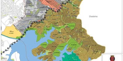 Toprağın Cidade Ademar São Paulo haritası - İşgal