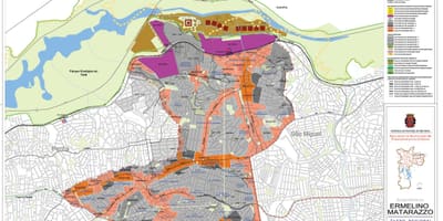 Toprağın Ermelino Matarazzo São Paulo haritası - İşgal