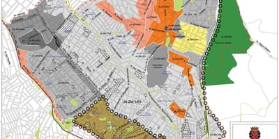 Toprağın Jabaquara São Paulo haritası - İşgal