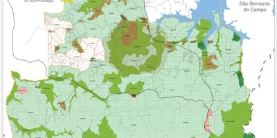 Toprağın Parelheiros São Paulo haritası - İşgal