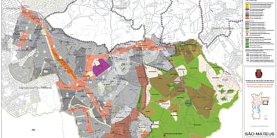 Toprağın São Mateus São Paulo haritası - İşgal