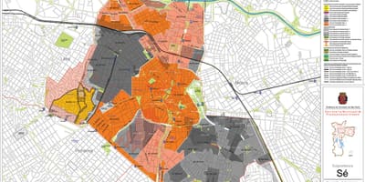Toprağın Sé, São Paulo haritası - İşgal