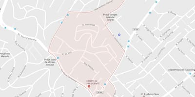 Tucuruvi São Paulo haritası