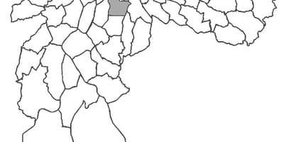 Vila Mariana bölgesinin haritası