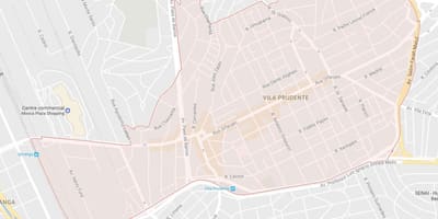 Vila Prudente, São Paulo haritası