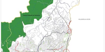 Yol Haritası Jaçanã-Tremembé São Paulo - 
